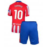 Atletico Madrid Angel Correa #10 Domaci Dres za djecu 2024-25 Kratak Rukav (+ Kratke hlače)